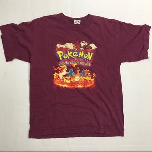 Vintage 90s Pokémon promotional t shirt